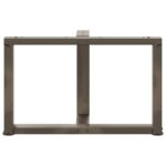 VidaXL Nohy konferenčného stolíka v tvare T 2 ks 70x25x(42-43) cm oceľ – Obrázok 6