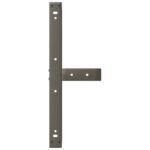 VidaXL Nohy konferenčného stolíka v tvare T 2 ks 70x25x(42-43) cm oceľ – Obrázok 7