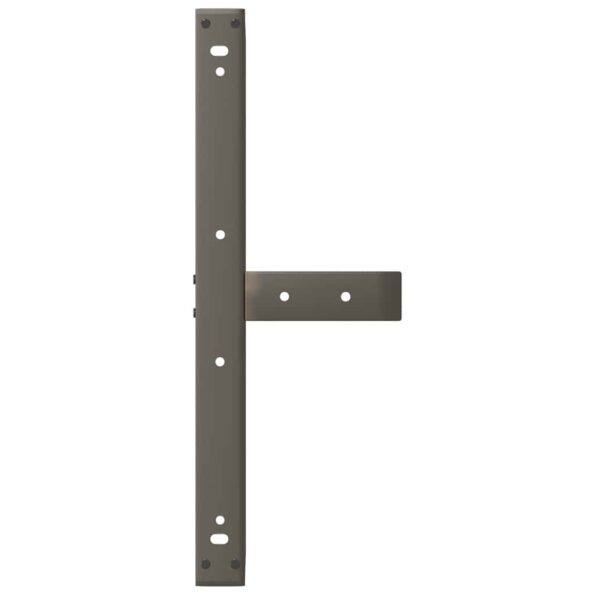 VidaXL Nohy konferenčného stolíka v tvare T 2 ks 70x25x(42-43) cm oceľ – Obrázok 7