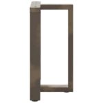 vidaXL Nohy jedálenského stola v tvare T 2 ks 50x35x(72-73) cm oceľ – Obrázok 5