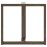 vidaXL Nohy jedálenského stola v tvare T 2 ks 80x35x(72-73) cm oceľ – Obrázok 6