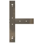 VidaXL Nohy barového stola v tvare T 2 ks 60x35x(110-111) cm oceľ – Obrázok 7