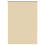 vidaXL Roleta Zatemnenie Béžová 105x150 cm Šírka látky 100,7 cm