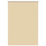 vidaXL Roleta Zatemnenie Béžová 115x150 cm Šírka látky 110,7 cm