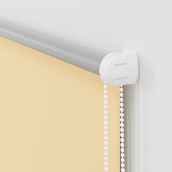 vidaXL Roleta Zatemnenie Béžová 115x150 cm Šírka látky 110,7 cm – Obrázok 11