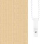 vidaXL Roleta Zatemnenie Béžová 120x150 cm Šírka látky 116,6 cm – Obrázok 10