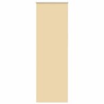 vidaXL Roleta Zatemnenie Béžová 85x210 cm Šírka látky 80,7cm Polyester – Obrázok 2
