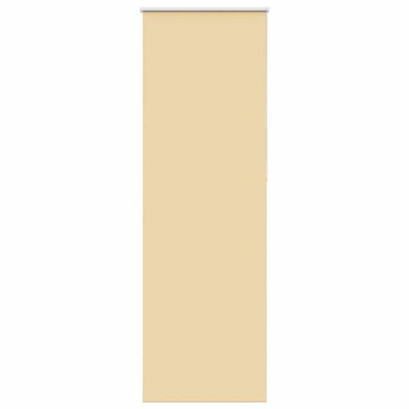 vidaXL Roleta Zatemnenie Béžová 85x210 cm Šírka látky 80,7cm Polyester – Obrázok 2