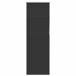 vidaXL Roleta Zatemnenie Čierna 60x150 cm Šírka látky 55,7cm Polyester – Obrázok 2