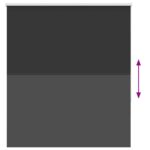 vidaXL roleta Blackout Black 130x150 cm Šírka látky 126,6 cm Polyester – Obrázok 5