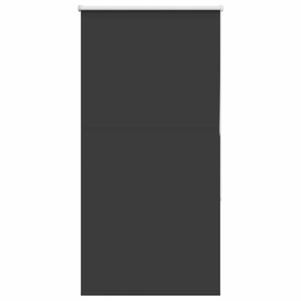 vidaXL Roleta Zatemnenie Čierna 85x175 cm Šírka látky 80,7cm Polyester – Obrázok 2