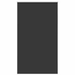 vidaXL Roleta Zatemnenie Čierna 125x210 cm Šírka látky 121,6 cm – Obrázok 2