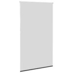 vidaXL Roleta Zatemnenie Čierna 125x210 cm Šírka látky 121,6 cm – Obrázok 4
