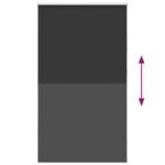 vidaXL Roleta Zatemnenie Čierna 125x210 cm Šírka látky 121,6 cm – Obrázok 5