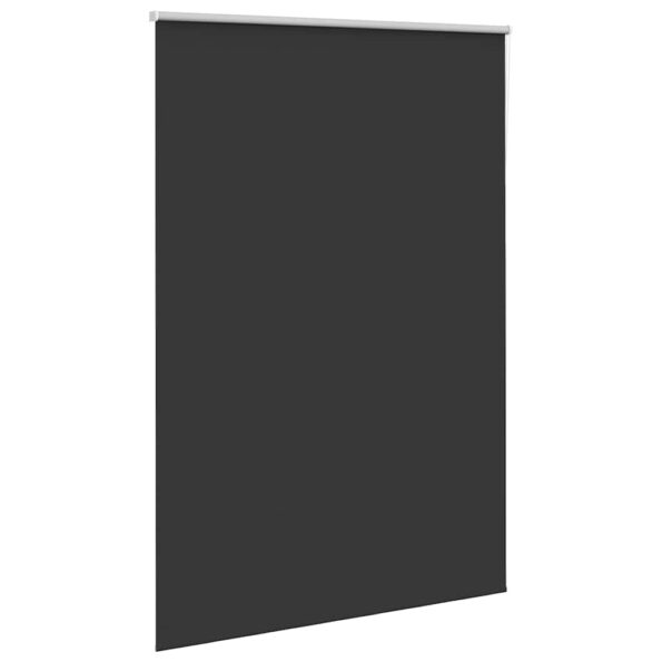 vidaXL roleta Blackout Black 145x210 cm Šírka látky 141,6 cm Polyester – Obrázok 3