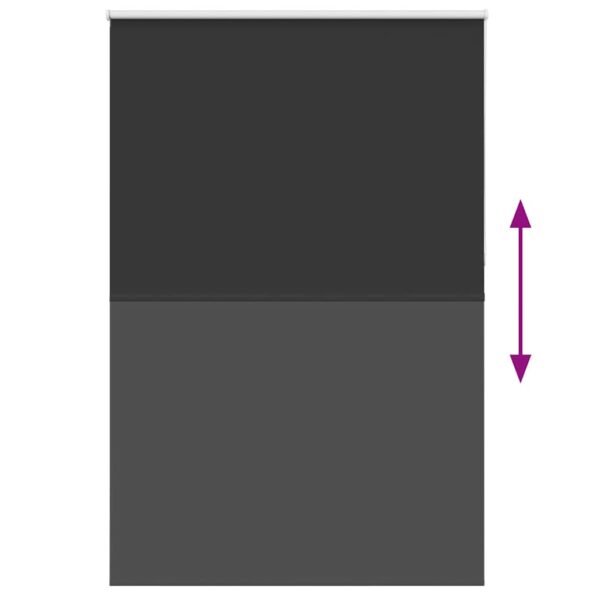 vidaXL roleta Blackout Black 155x210 cm Šírka látky 151,6 cm Polyester – Obrázok 5