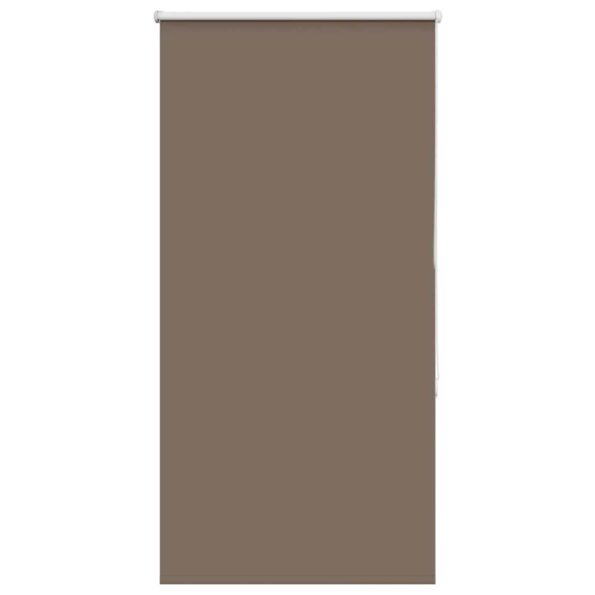 vidaXL Roleta zatemnenie Coffee 85x130 cm Šírka látky 80,7cm Polyester – Obrázok 2