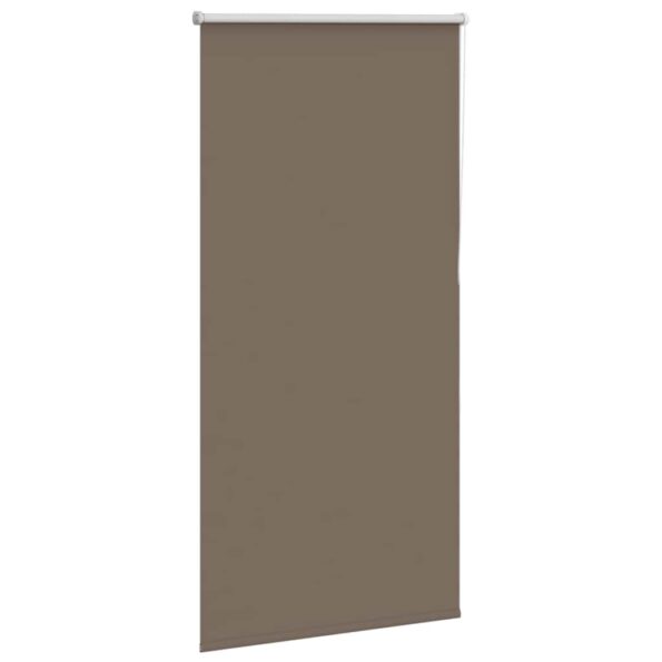 vidaXL Roleta zatemnenie Coffee 85x130 cm Šírka látky 80,7cm Polyester – Obrázok 3