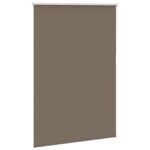 vidaXL Roleta zatemnenie Coffee 95x150 cm Šírka látky 90,7cm Polyester – Obrázok 3
