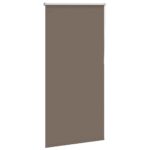 vidaXL Roleta zatemnenie Coffee 80x175 cm Šírka látky 75,7cm Polyester – Obrázok 3