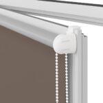 vidaXL Roleta zatemnenie Coffee 80x175 cm Šírka látky 75,7cm Polyester – Obrázok 12