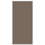 vidaXL Roleta zatemnenie Coffee 100x230cm Šírka látky 95,7cm Polyester – Obrázok 2