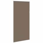vidaXL Roleta zatemnenie Coffee 100x230cm Šírka látky 95,7cm Polyester – Obrázok 3