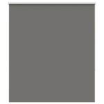 vidaXL Roleta Zatemnenie sivá 120x130 cm Šírka látky 116,6 cm – Obrázok 2
