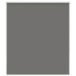 vidaXL roleta Blackout sivá 140x130cm Šírka látky 136,6 cm Polyester – Obrázok 2
