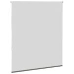 vidaXL roleta Blackout sivá 140x130cm Šírka látky 136,6 cm Polyester – Obrázok 4