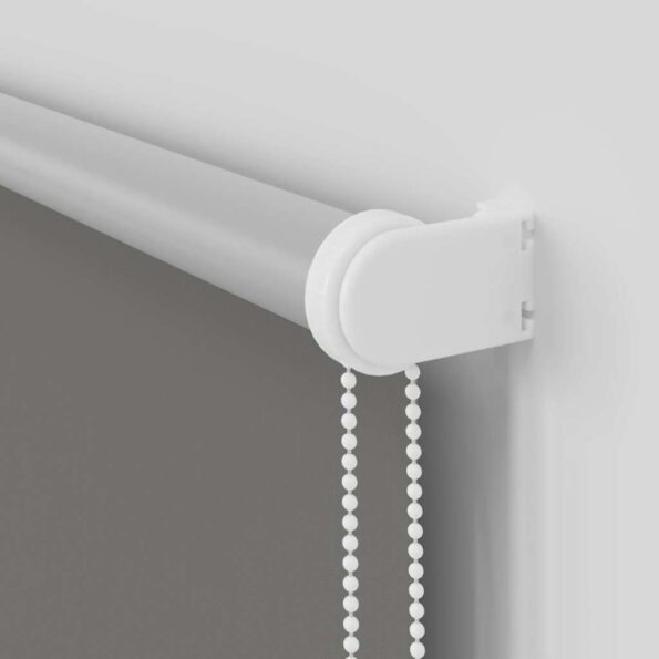 vidaXL roleta Blackout sivá 140x130cm Šírka látky 136,6 cm Polyester – Obrázok 11