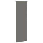 vidaXL roleta Blackout sivá 40x150 cm Šírka látky 35,7cm Polyester – Obrázok 3