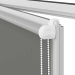 vidaXL Roleta Zatemnenie sivá 65x150 cm Šírka látky 60,7cm Polyester – Obrázok 12