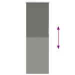 vidaXL roleta Blackout sivá 40x175 cm Šírka látky 35,7cm Polyester – Obrázok 5