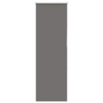 vidaXL roleta Blackout sivá 50x175 cm Šírka látky 45,7 cm Polyester – Obrázok 2