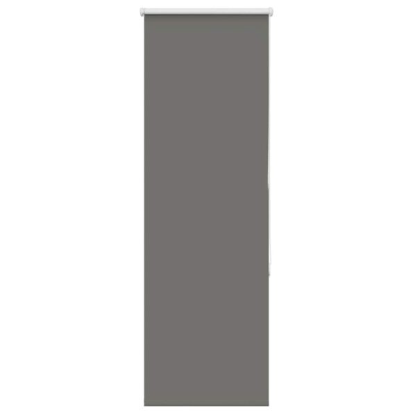 vidaXL roleta Blackout sivá 50x175 cm Šírka látky 45,7 cm Polyester – Obrázok 2