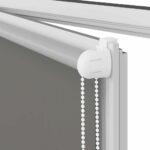 vidaXL roleta Blackout sivá 50x175 cm Šírka látky 45,7 cm Polyester – Obrázok 12