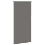 vidaXL Roleta Zatemnenie sivá 80x175 cm Šírka látky 75,7cm Polyester – Obrázok 3
