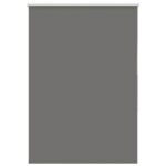 vidaXL Roleta Zatemnenie sivá 100x175cm Šírka látky 95,7cm Polyester