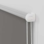 vidaXL Roleta Zatemnenie sivá 100x175cm Šírka látky 95,7cm Polyester – Obrázok 11