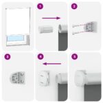 vidaXL Roleta Zatemnenie sivá 100x175cm Šírka látky 95,7cm Polyester – Obrázok 7