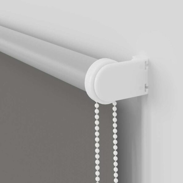 vidaXL roleta Blackout sivá 135x175 cm Šírka látky 131,6cm Polyester – Obrázok 11