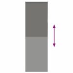 vidaXL Roleta Zatemnenie sivá 85x210 cm Šírka látky 80,7cm Polyester – Obrázok 5