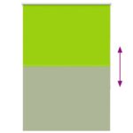 vidaXL Roleta Zatemnenie listy zelené 90x150 cm Šírka látky 85,7cm – Obrázok 9