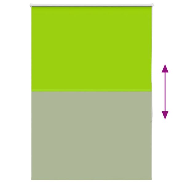 vidaXL Roleta Zatemnenie listy zelené 95x150 cm Šírka látky 90,7cm – Obrázok 9