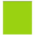 vidaXL Roleta Zatemnenie listy zelené 125x150 cm Šírka látky 121,6 cm