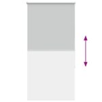 vidaXL Roleta Zatemnenie svetlo šedá 80x130 cm Šírka látky 75,7cm – Obrázok 9
