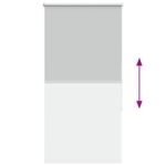 vidaXL Roleta Zatemnenie svetlo šedá 75x175 cm Šírka látky 70,7cm – Obrázok 9