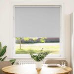vidaXL Roleta Zatemnenie svetlo šedá 95x175 cm Šírka látky 90,7cm – Obrázok 2