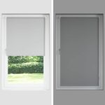 vidaXL Roleta Zatemnenie svetlo šedá 95x175 cm Šírka látky 90,7cm – Obrázok 8